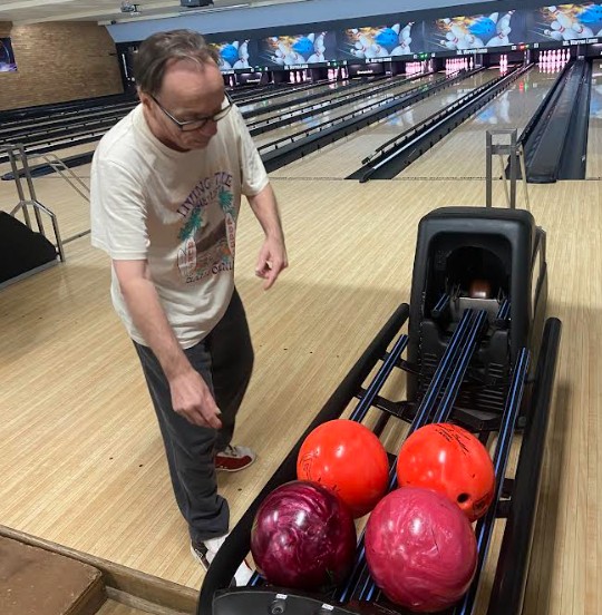 NDIS Bowling program participant Brisbane Gold Coast - Lets Get Away Support Services